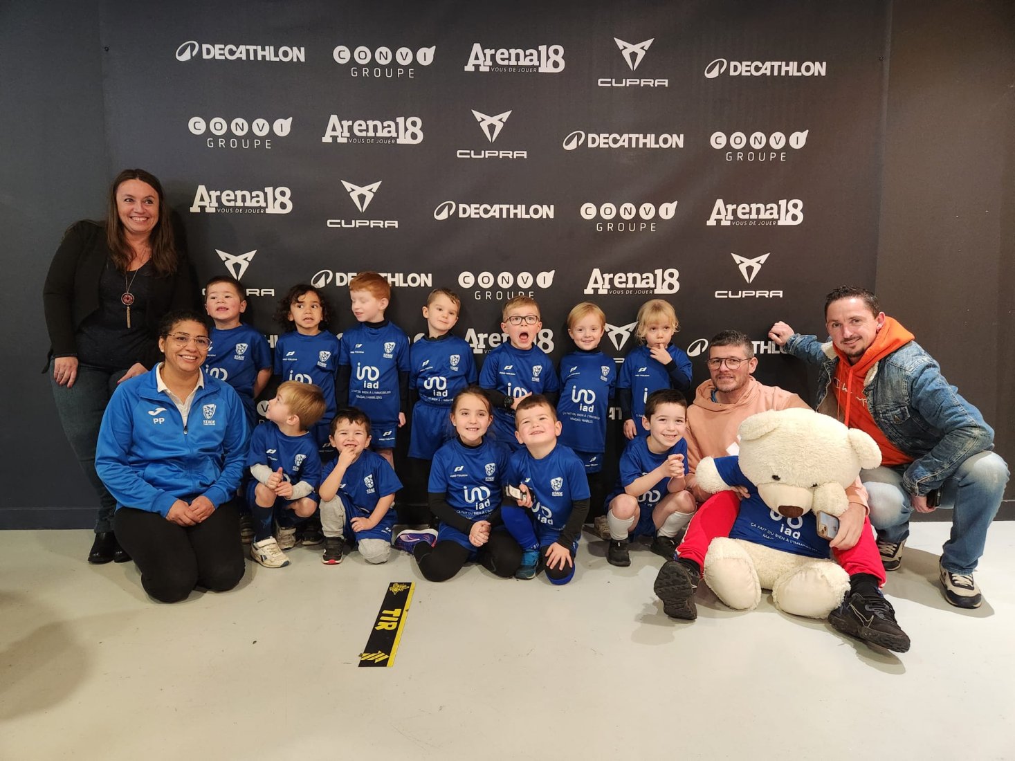 Remise des maillots BabyFoot 💙